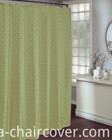 Coffee Color Bathroom Curtain St1503